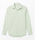 Men's Long Sleeve Button-Down Shirt - Light Green - Size XL