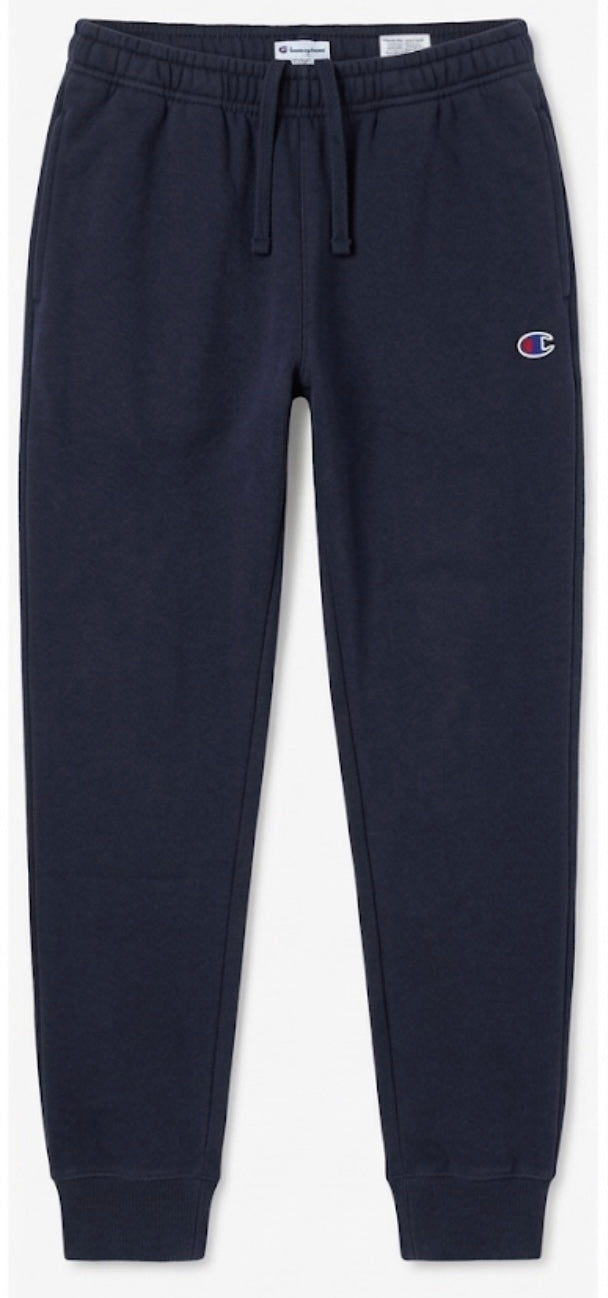 Champion Men's Powerblend Fleece Jogger Sweatpants - Navy Blue - Size Medium
